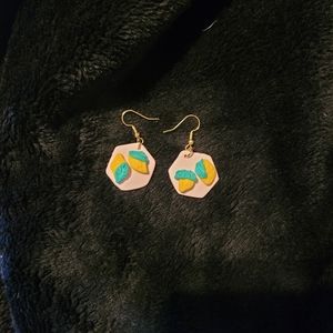 Polymer clay earrings